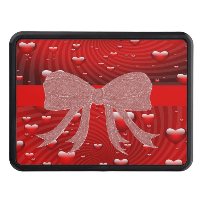 Trailer Hitch Cover 2" Valentine's Day (Front)
