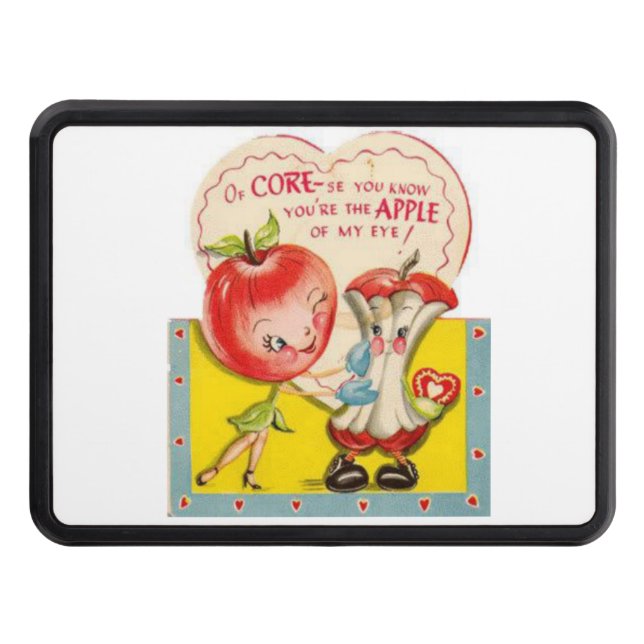 Trailer Hitch Cover 2" Valentine's Day (Front)