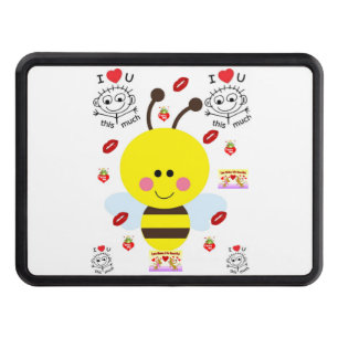 Trailer Hitch Cover 2" Valentine's Day