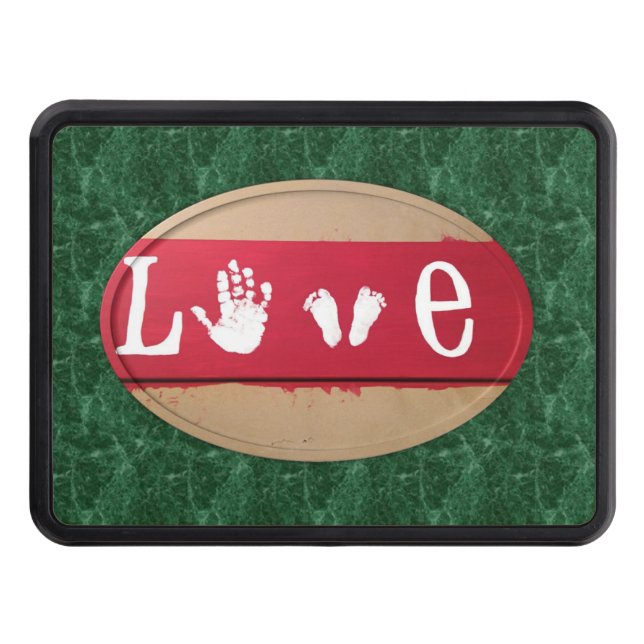 Trailer Hitch Cover 2" Valentine's Day (Front)