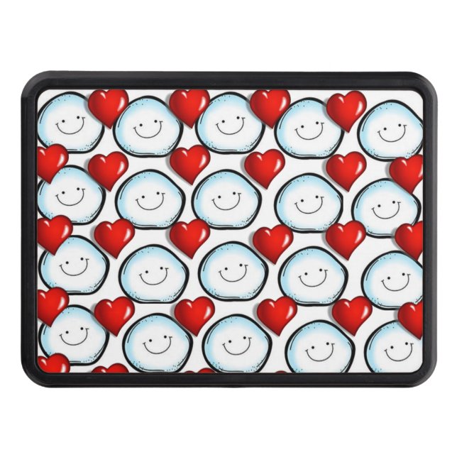 Trailer Hitch Cover 2" Valentine's Day (Front)