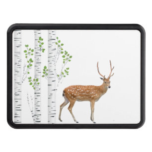 Trailer Hitch Deer Doe Buck Forest Woodland Huntin Hitch Cover