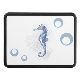 Trailer Hitch Seahorse Ocean Beach Water Vacation Cover