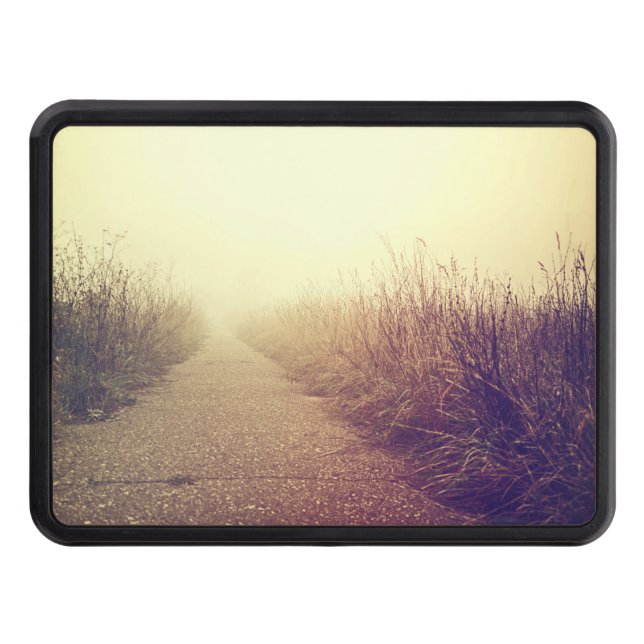 Trailer Hitch Sunrise Pathway Walkway Path Side Wa Hitch Cover (Front)