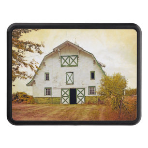 Trailer Hitch Sunset Barn Country Rustic Field Hay Hitch Cover