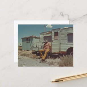 Trailer Park Birdman Postcard