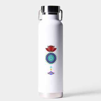 Trailer spiritual with lotus blossom water bottle