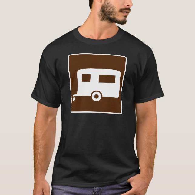 Trailer Street Sign T-Shirt (Front)