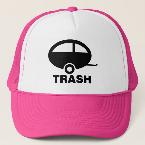 Trailer Trash  RV Travel Camping Trucker Hat