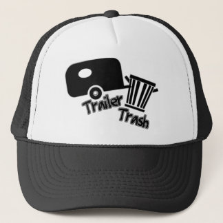 Trailerpark Living!  Funny Trailer Trash Icons Trucker Hat
