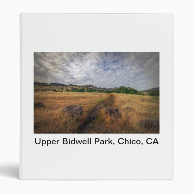 Trailhead, Upper Bidwell Park, Chico, Ca Binder (Front)