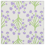 Trailing Meadow Vines | Botanical Soft Lavender  Fabric