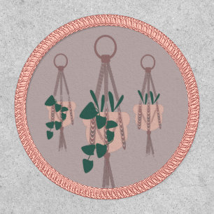 Trailing Plant Hanger Botanical Greenery Patch