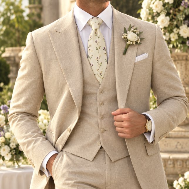 Trailing Tulip Vine Neck Tie (Creator Uploaded)