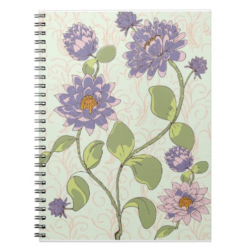 Trailing Water Lilies Notebook