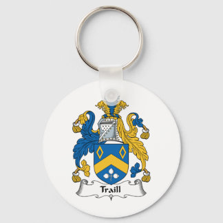 Traill Family Crest Keychain