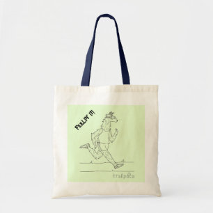 Trailpaca Feelin' It Blue Handle Tote Bag