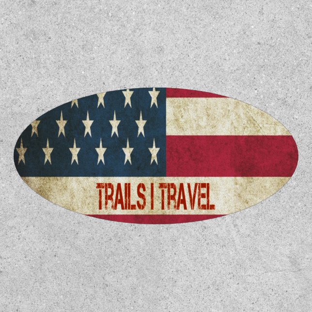 Trails I Travel Patch (Front)