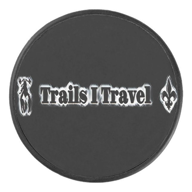 Trails I Travel Puck (Front)