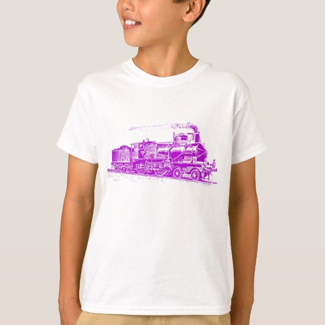 Train 03 - Purple T-Shirt (Front)