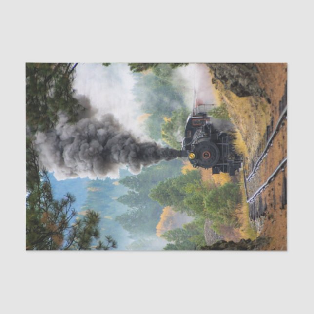 Train 19 tissue paper (Front)