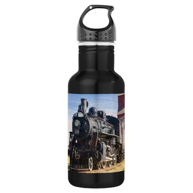 Train 1 stainless steel water bottle (Front)