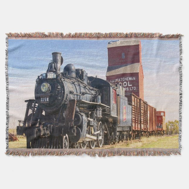 Train 1 Throw Blanket (Front)