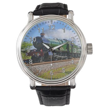 Train 20 Watch & Numeral Options by Ronspassionfordesign at Zazzle