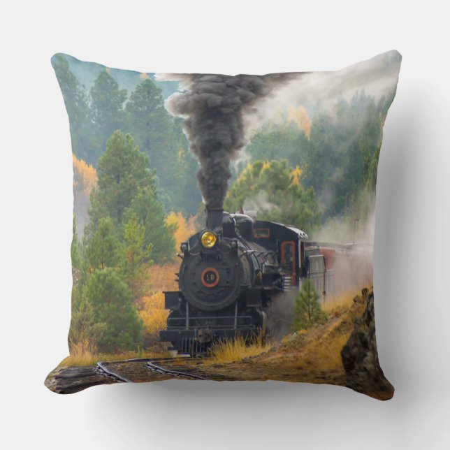 Train 25A-C Image Options Pillow (Front)