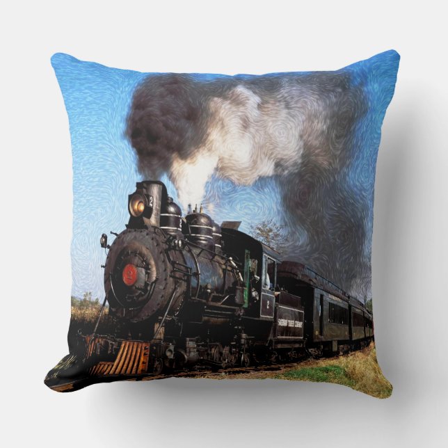 Train 2 Pillow (Front)