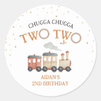 Train 2nd Birthday Party