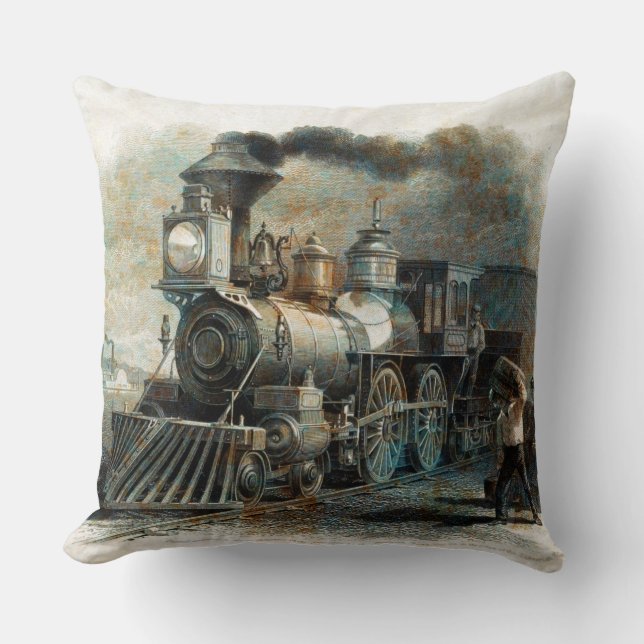 Train 31-32 Image Options Pillow (Front)