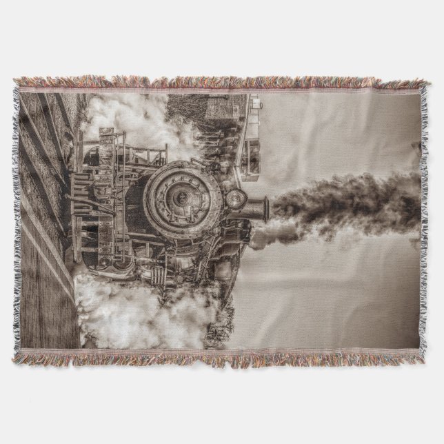Train 7 Throw Blanket (Front)