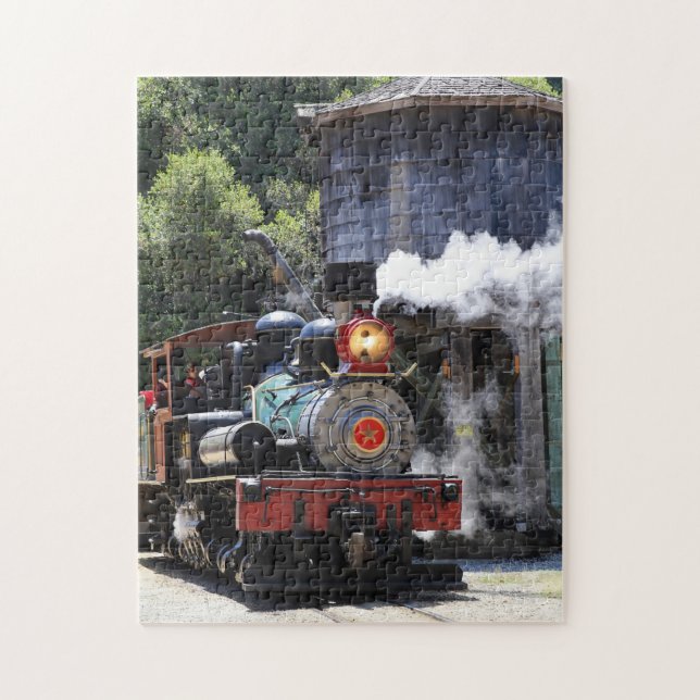 Train 9 Puzzle (Vertical)