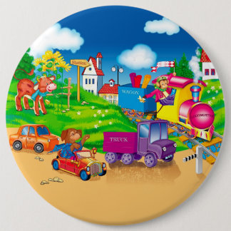 train and car button