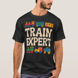 Train Art Railway Steam Engine T-Shirt