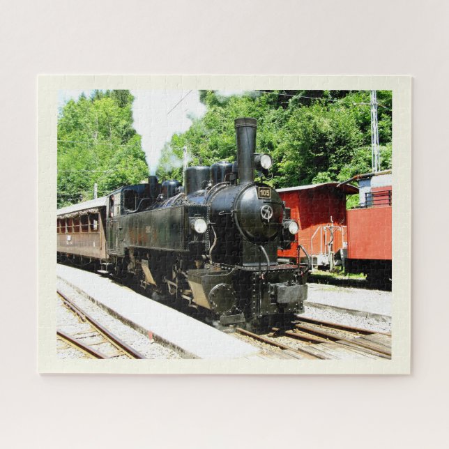 Train at Chamby, Switzerland Jigsaw Puzzle (Horizontal)