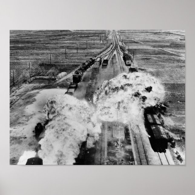 Train Attack Poster (Front)