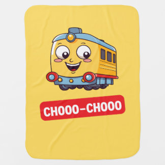 Train Baby Blanket