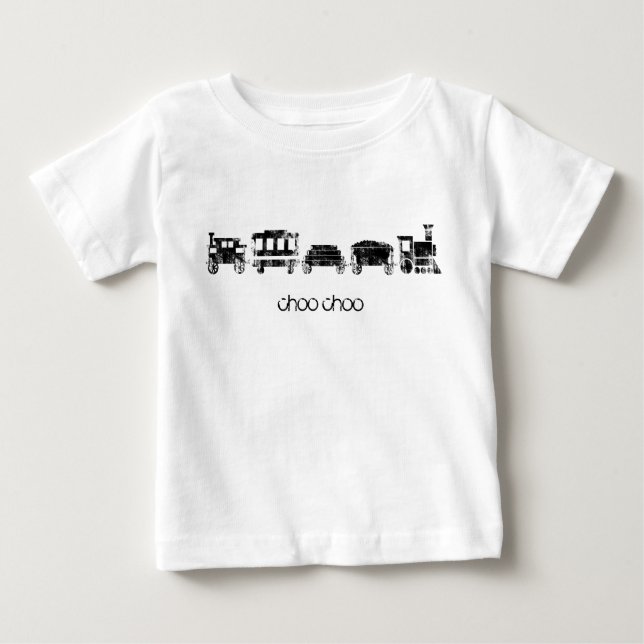 Train Baby T-Shirt (Front)