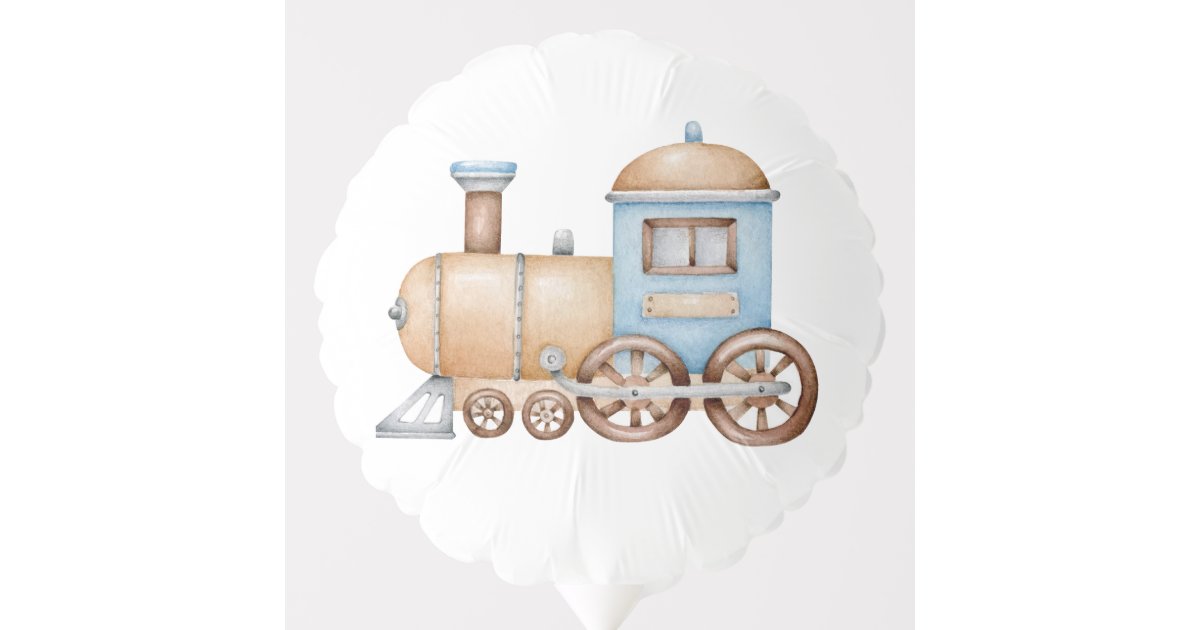 Train Balloon | Zazzle