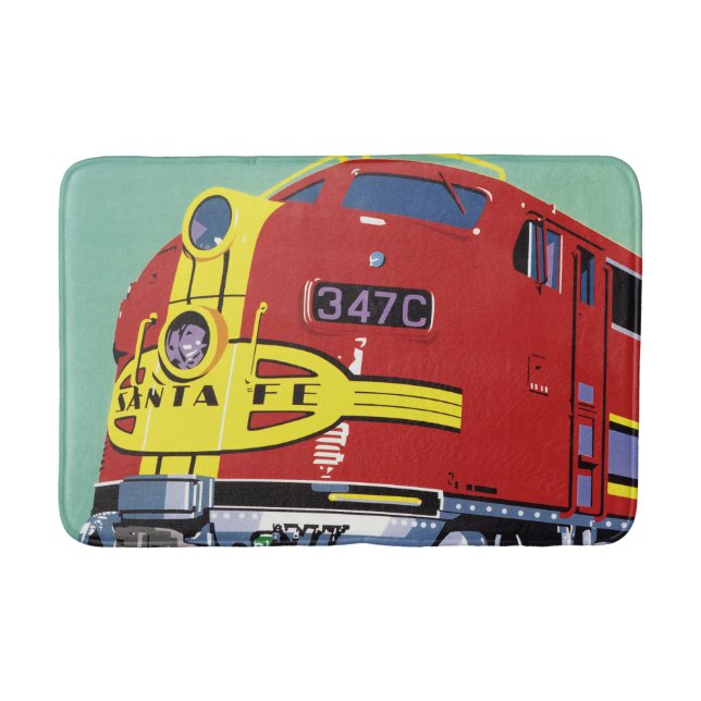 Train Bathroom Mat (Front)