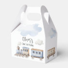 Train Birthday Chugga Chugga Two Two Favor box