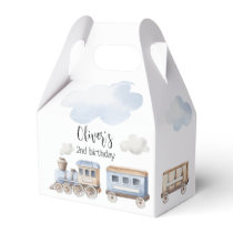 Train Birthday Chugga Chugga Two Two Favor box