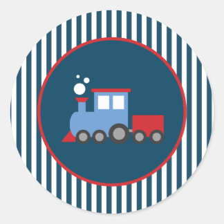 Train birthday party Stickers