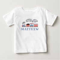 Train Birthday Personalized Name Shirt