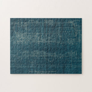 Train Blueprint I Jigsaw Puzzle