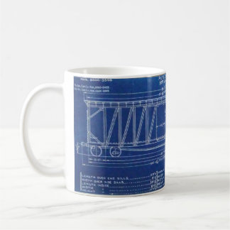 TRAIN BLUEPRINT P15 COFFEE MUG