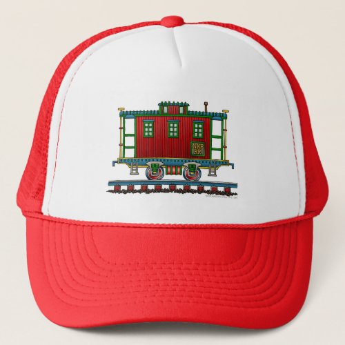 Train Caboose Car Hats