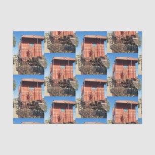 Train Caboose  Tissue Paper